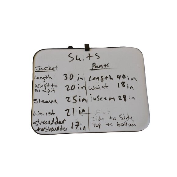 Men's REA Navy Blue Suit Size 40 - Picture 10 of 10